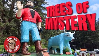 Trees of Mystery - Drive Through Tree - Classic Redwood Highway Attractions - Klamath, CA