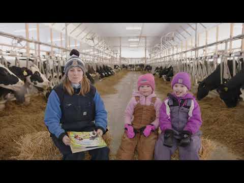 Johanna Bossard Reading Chuck's Ice Cream Wish - Agricultural Literacy Week 2021