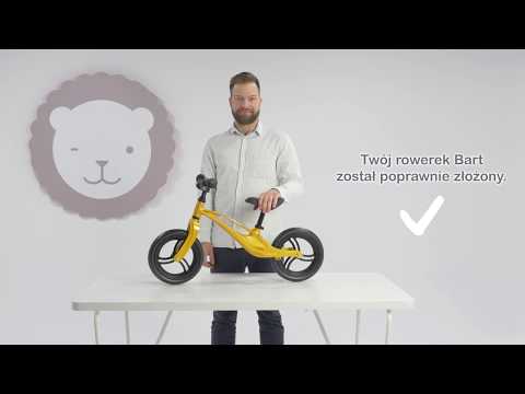 Lionelo Bart - instrukcja montażu rowerka biegowego