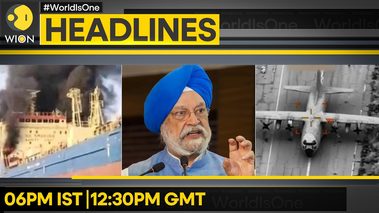 Indian Govt: No Shortage of Fuel | 3 Indian Nationals Killed in Maritime Attacks | WION Headlines