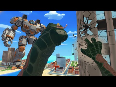 Becoming a Virtual Reality KAIJU and Fighting Giant Robots