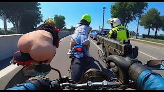 6 perseguições de moto extremamente intensas capturadas em câmera.