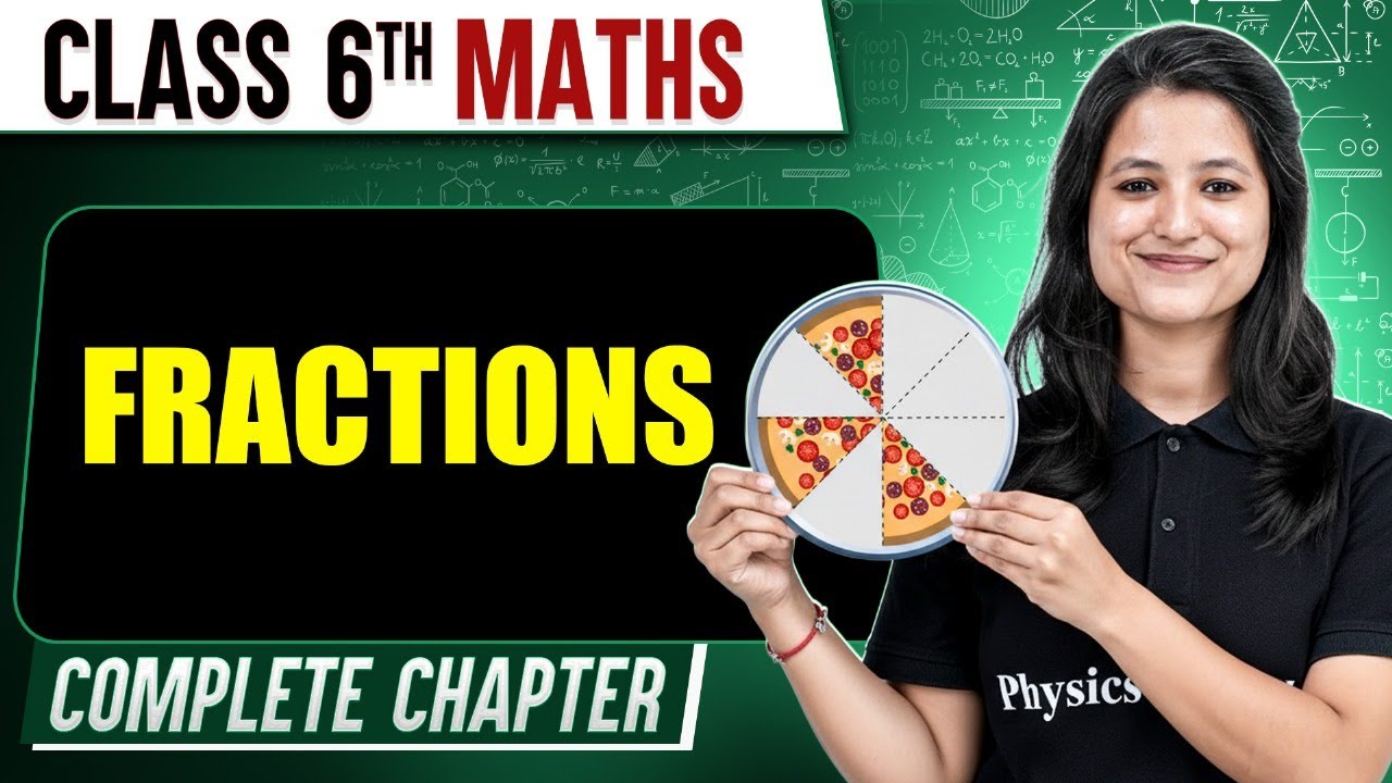 Fractions | Class 6th Maths | Complete Chapter