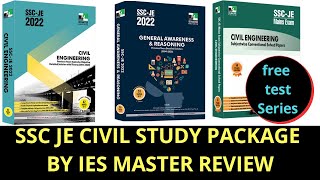 SSC JE CIVIL IES MASTER STUDY PACKAGE SSC JE PREVIOUS YEARS PAPERS, TEST SERIES BEST FOR SSC JE