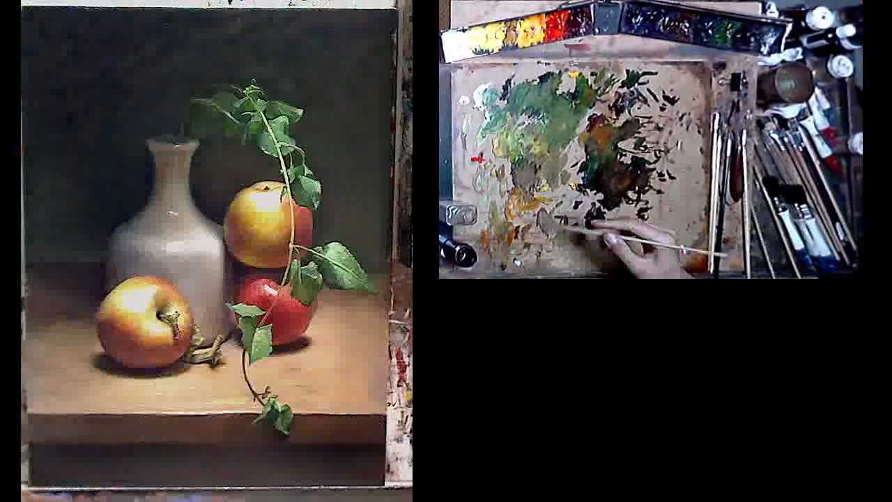 Old Master still life painting tutorial