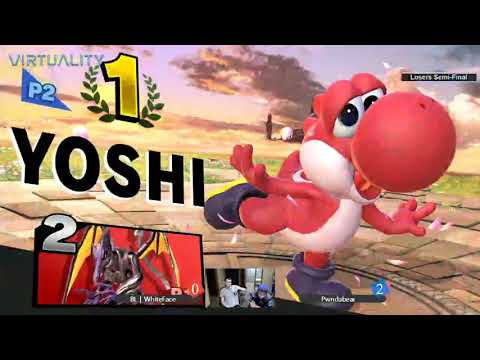 Virtuality Summer Smash! Top 16 - WhiteFace (Ridley/Mewtwo) vs Pwndahbear (Yoshi)