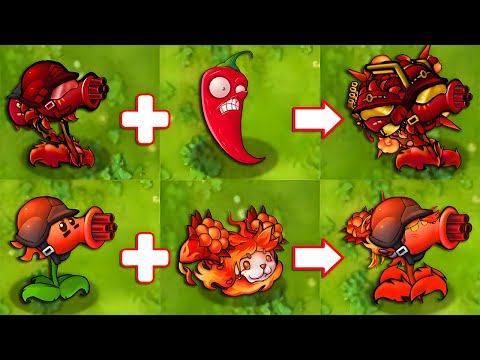 PVZ Fusion 3.3 - New Plants Fusion & All Pea Showcase!