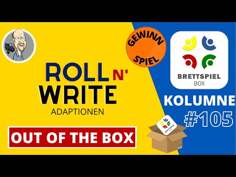 Brettspiel Kolumne   Brettspielbox   Roll n Write Adaptionen   4K