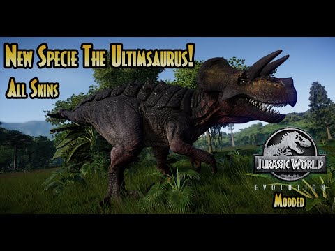 Ultimasaurus New Specie! Jurassic World Evolution Mod Showcase.