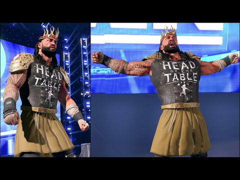 King Roman Reigns Dominated & Ruled WWE 2K22