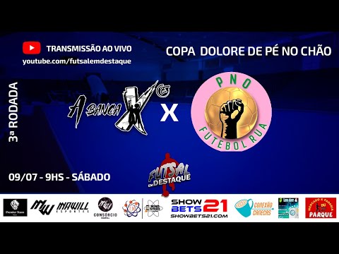 TAÇA DOLORES DE PÉ NO CHÃO - PNO FR X A BANCA X #futsalemdestaque