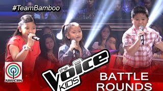 The Voice Kids Philippines 2015 Battle Performance: “Your Love&quot; by Kate, Paul, and Elha