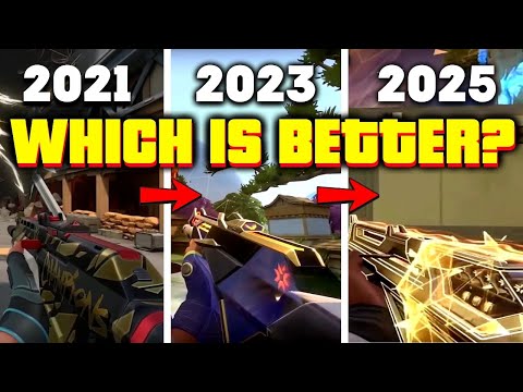 Valorant Champions Vandal Finisher Comparison (2021 vs 2023 vs 2025)
