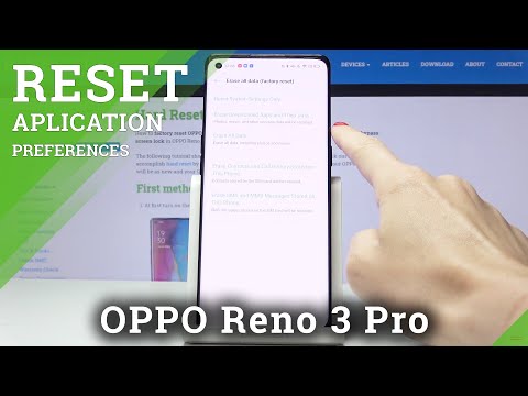 How to Erase Apps in OPPO Reno Pro 3 – Remove Downloaded Apps & Data