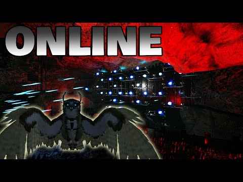 ONLINE Wiping OIL Cave With ONE OWL - ARK