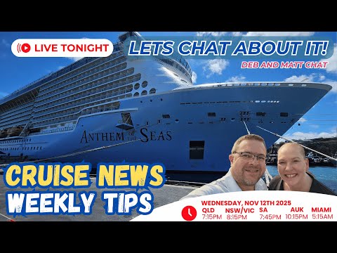 Thumbnail for ⚓ LIVE: Cruise News, Ship Updates & What’s Coming Next!