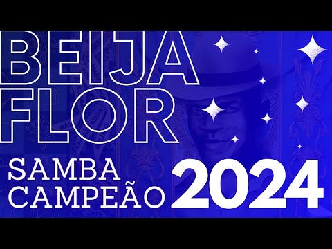 BEIJA FLOR 2024 SAMBA CAMPEÃO Com Letra Simultânea