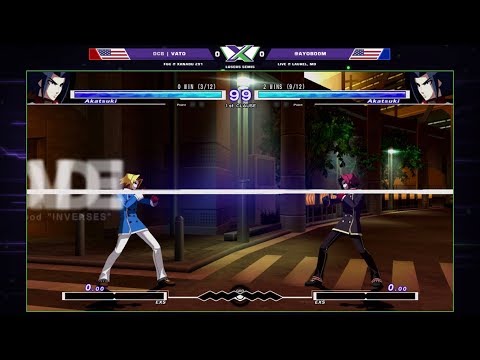 F@X 291 UNIST - Boom (Akatsuki, Phonon) Vs. Vato (Akatsuki) - Under Night In-Birth Exe:Late[st] LS