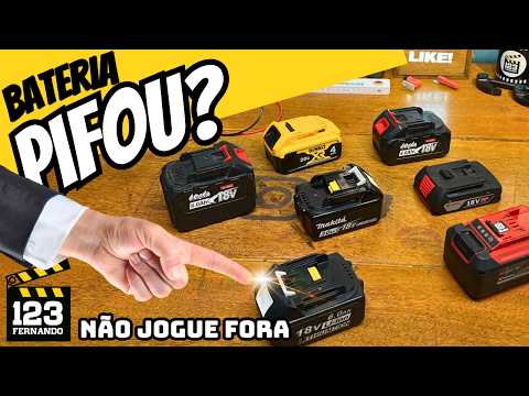 Battery not charging? Charger not lighting up, not changing color? Makita, Dewalt, Bosch, Chinese...