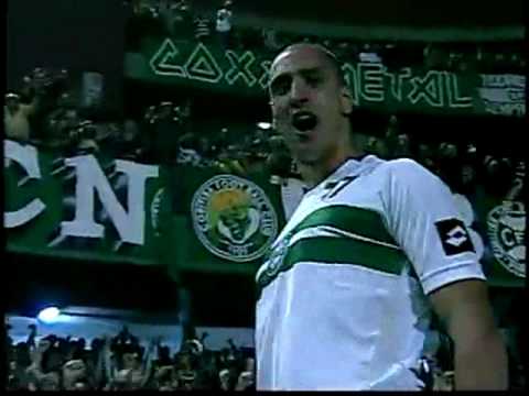 CORITIBA 1 X 0 PONTE PRETA - Gol de Ariel Nahuelpan, Copa do Brasil 2009 [Quartas de Final]