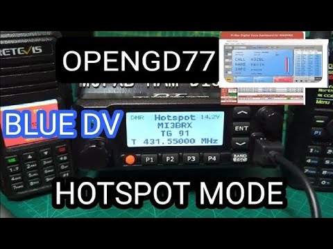 TYT-9600 MMDVM MODE (OpenGd77) Pistar
