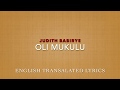 Judith Babirye - Oli Mukulu (English Translated Lyrics) (Ugandan Gospel Music)