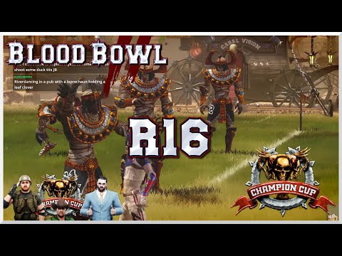Blood Bowl 2 - CCL S51 Ro16 - 1337 (Khemri) vs. Mankiz (Dark Elf)