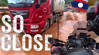 We Nearly Dropped the Bike! Riding Laos’ Most Dangerous Road! 🇱🇦 - Chasing North S2, EP6