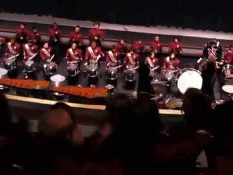 Niceville High School Band Sounds of Stadium 2014 Drum Line 1 Wind Dance Moves