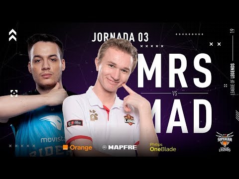 MOVISTAR RIDERS VS MAD LIONS E.C. | Superliga Orange League of Legends | Jornada 3 | Temporada 2019