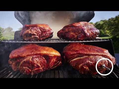 How to Set Probe Target Temperature | Weber Searwood 600 Pellet Grill Video