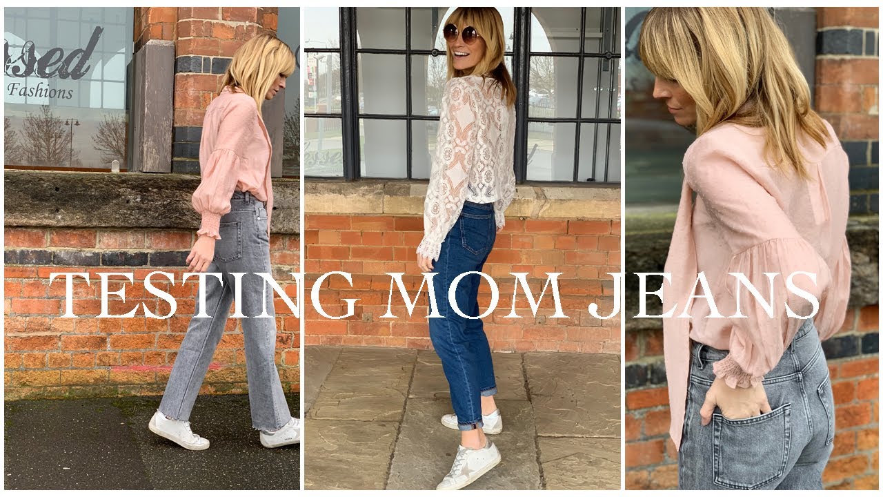 Testing Mom Jeans