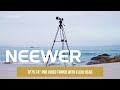 Introducing the Neewer TP75 74" Pro Video Tripod with Fluid Head