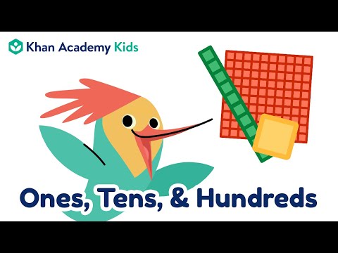 Ones, Tens, & Hundreds | Place Value for Kids | Khan Academy Kids