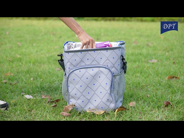 حقيبة عازلة 25 لتر - سهلة النقل بفضل العجلات، تحافظ على برودة الأطعمة والمشروبات، تتحمل كميات كبيرة،ضمان 3 سنوات