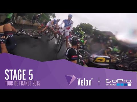Tour de France Stage 5 - Crashes and Sprints