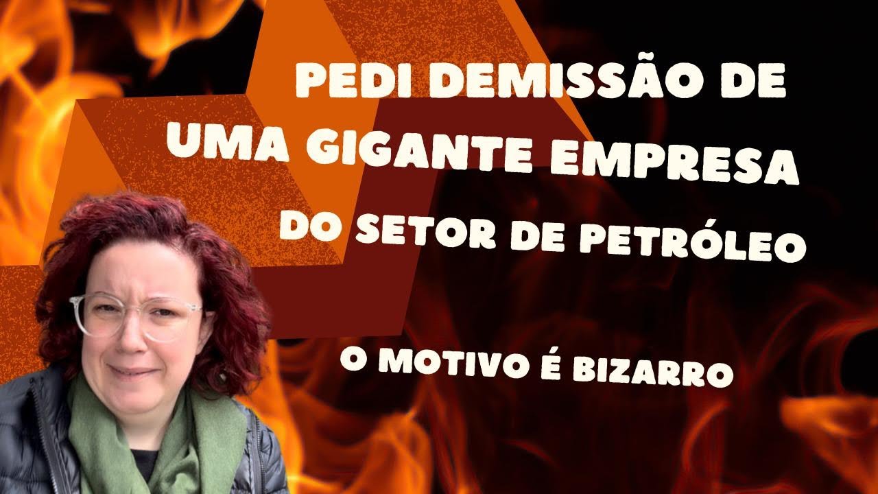Eu PEDI DEMISSÃO de uma EMPRESA GIGANTE e motivo é BIZARRO
