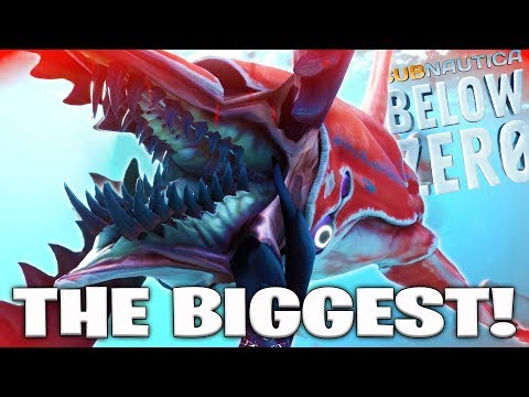 *NEW* The Biggest LEVIATHAN in Subnautica Below Zero - The Chelicerate