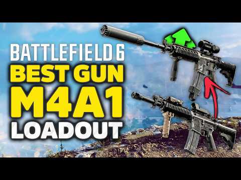 Battlefield 6 - M4A1 BEST Gun Loadout (Early & Late) | Attachments, Recoil & Damage Build