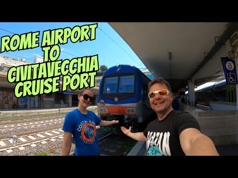 How To Get from Rome FCO Airport to Civitavecchia Cruise Port by Train