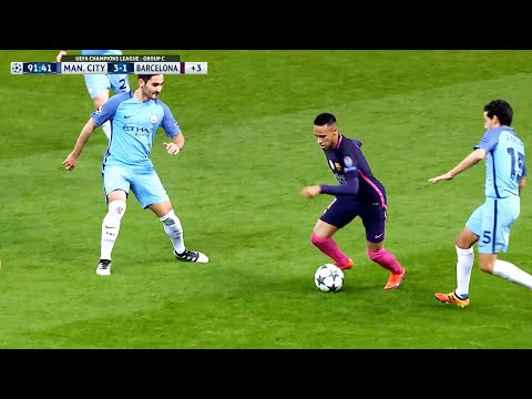 Neymar vs Manchester City - English Commentary ● UCL 2016/2017 (Away) HD