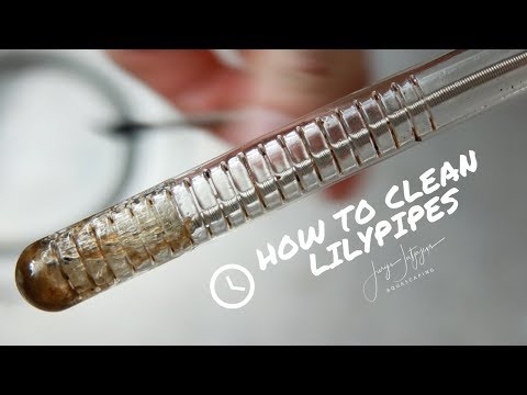 Clean aquarium glass lily pipes like a pro & how to remove l...