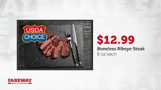 Save this way at Fareway - 7/20/2026 - 7/25/2026 Sale Ends Soon