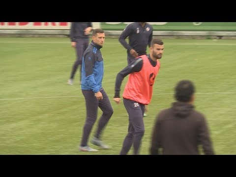 Bruins en Moniz over akkefietje op training: 'Zulke dingen gebeuren'