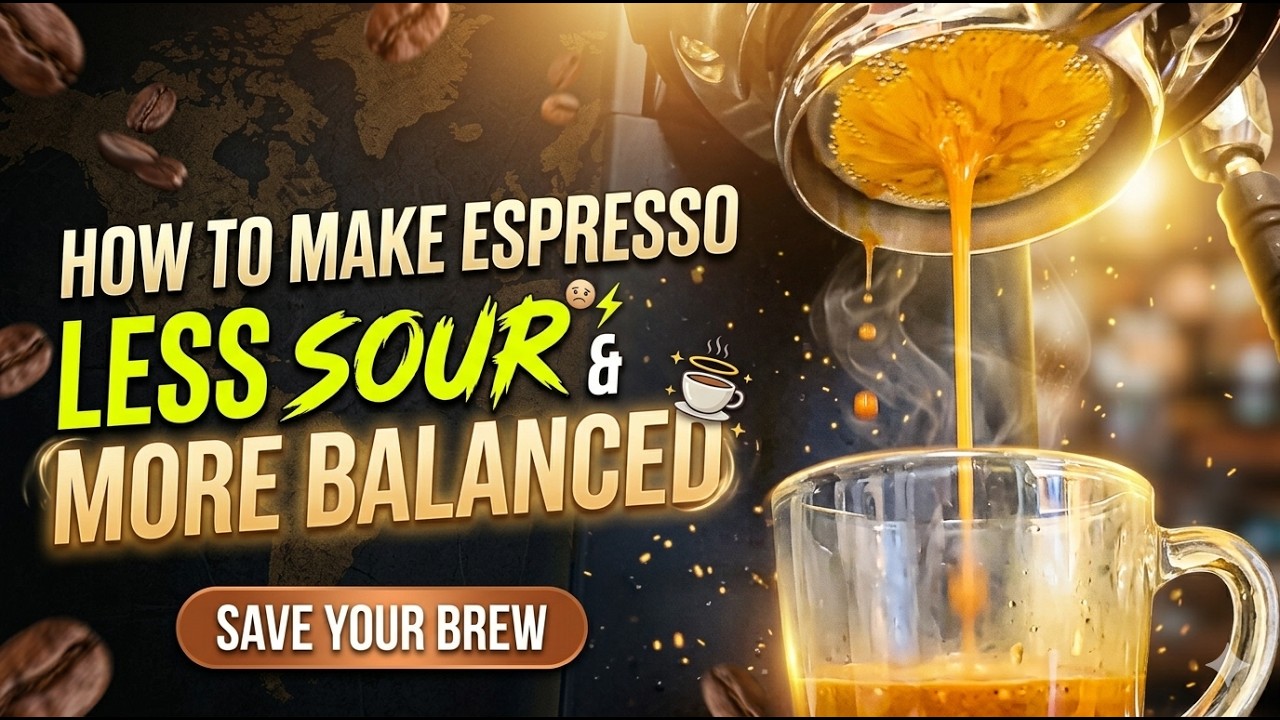How to Make Espresso Less Sour and More Balanced | Turin DF54 Dialing In Guide