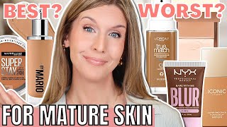 6 Best Worst NEW Foundations For Mature Skin 2023 FOUNDATION ROUNDUP Mp4 3GP & Mp3
