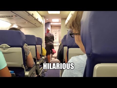 The Funniest Flight Attendant You'll Ever Meet