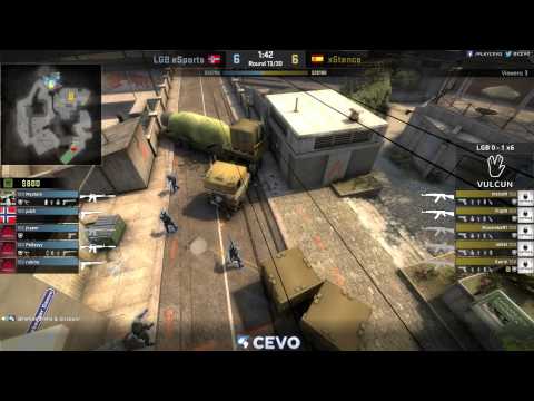 LGB eSports vs x6tence Game 2 (CEVO-P CS:GO Season 7) - Helium & Launders