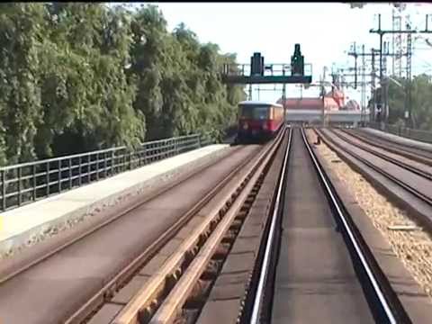S-Bahn Berlin BR277 Führerstandsmitfahrt alter Lehrter Stadtbahnhof