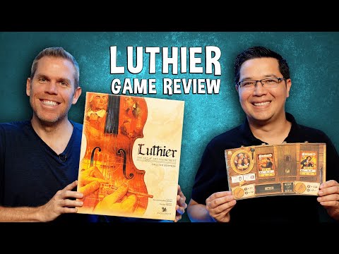  Luthier Review - Musical Instrument Making Board Game
